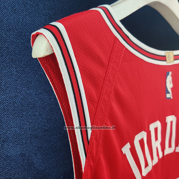 Maglia Chicago Bulls Michael Jordan #23 Icon Autentico Rosso